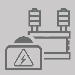 stop button and electronics icon