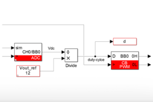 Buck converter control example