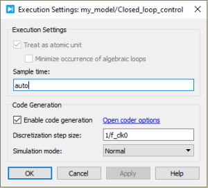 Enabling code generation