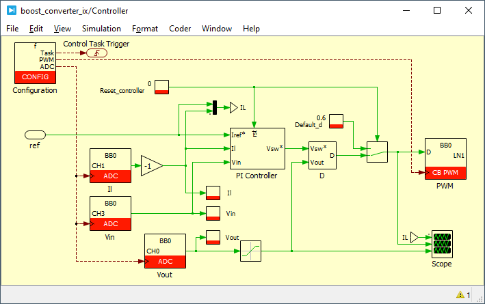 Boost converter control