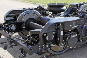 Train bogie with direct torque controlled motors