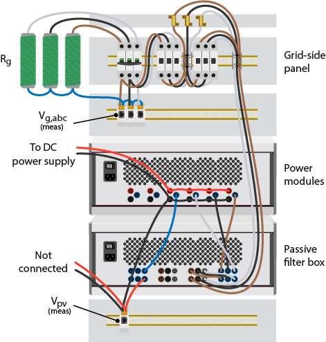 Converter wiring for test 1