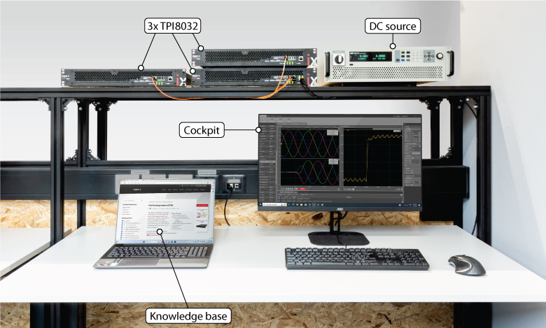 parallel grid-forming inverter setup