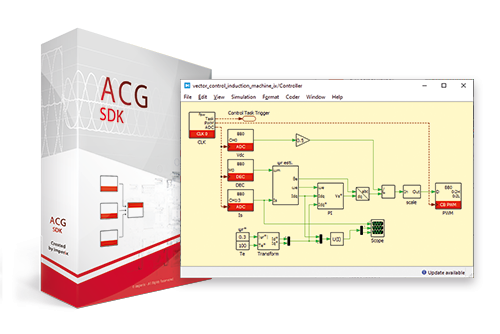 power electronics related image on theme of Getting started with ACG SDK in PLECS