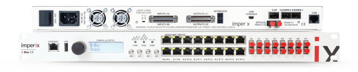 Front and rear views of the rapid power electronic controller.