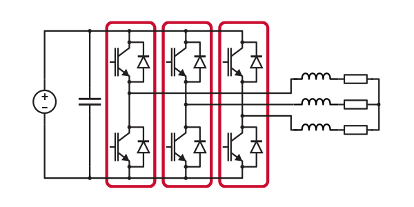 Three-phase inverter