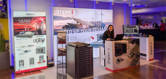 imperix stand at power electronics fair