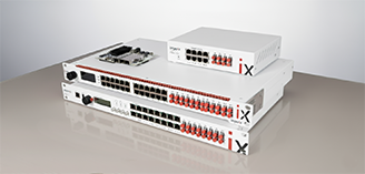 imperix controllers stacked on a table